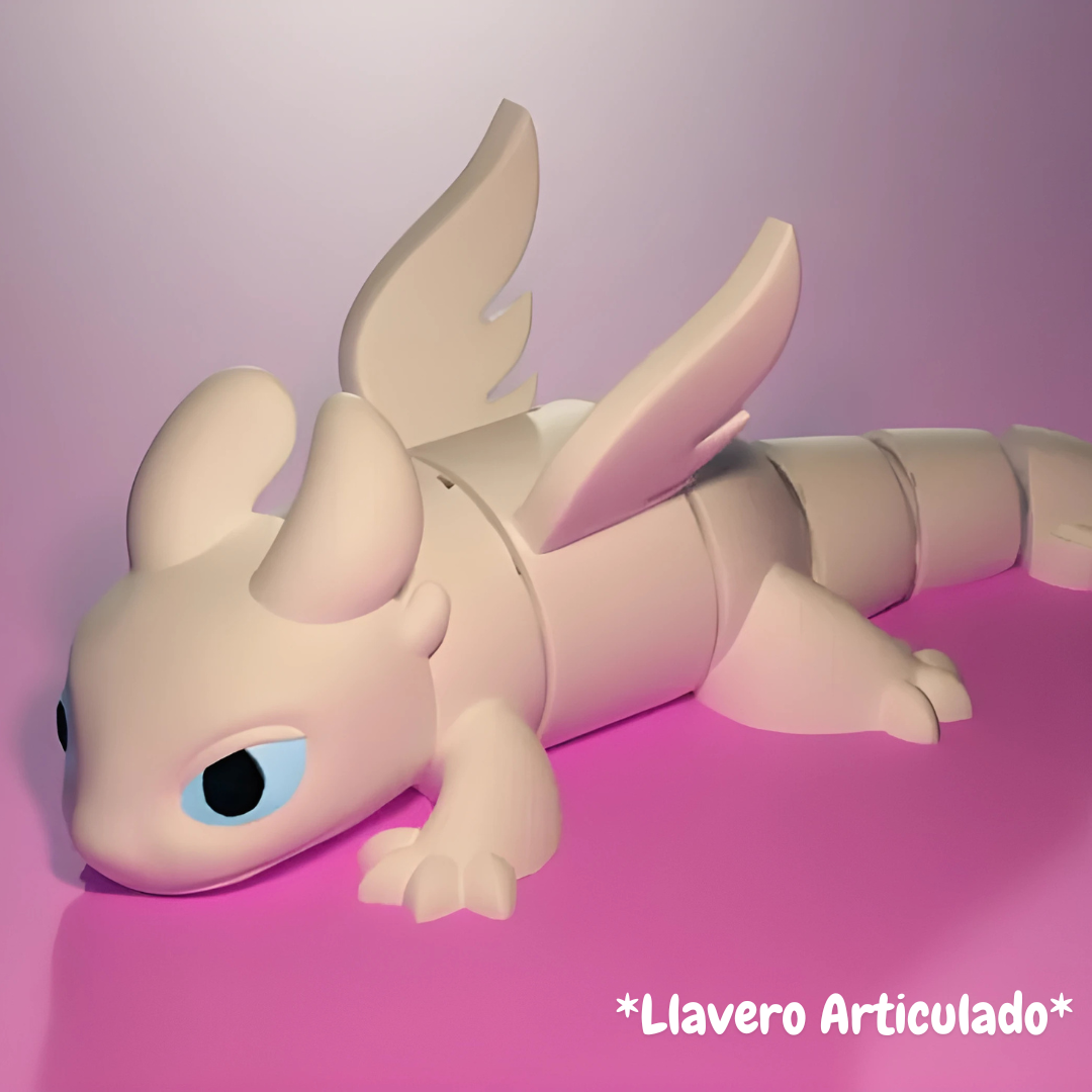 Llavero articulado de Furia luminosa