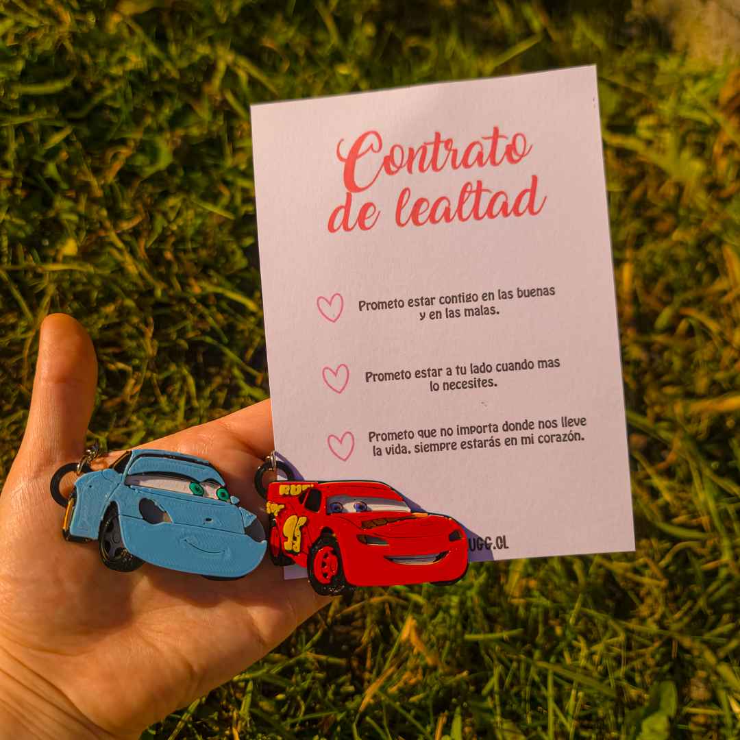 Pack cars enamorados, sally