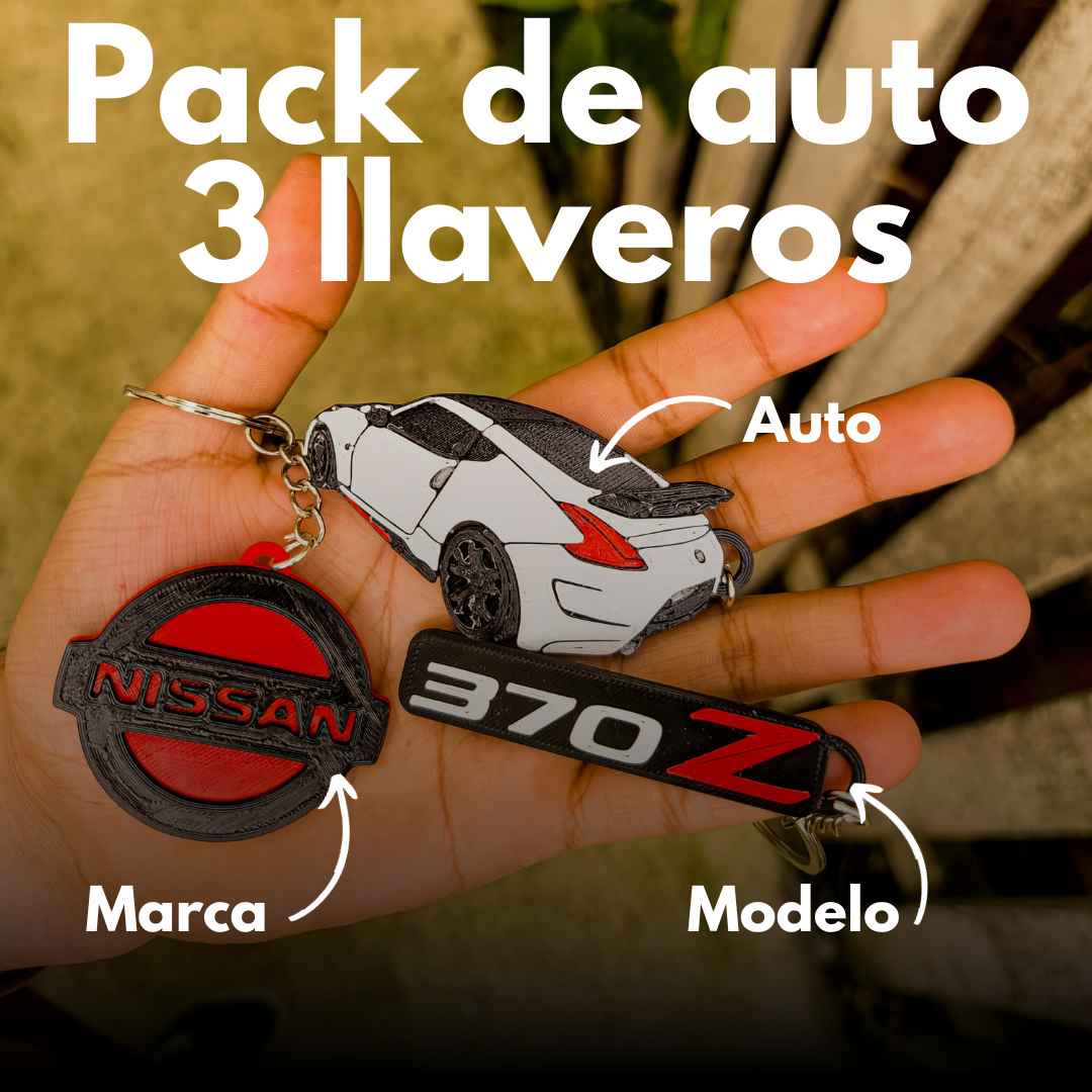 Pack de llaveros de auto 09