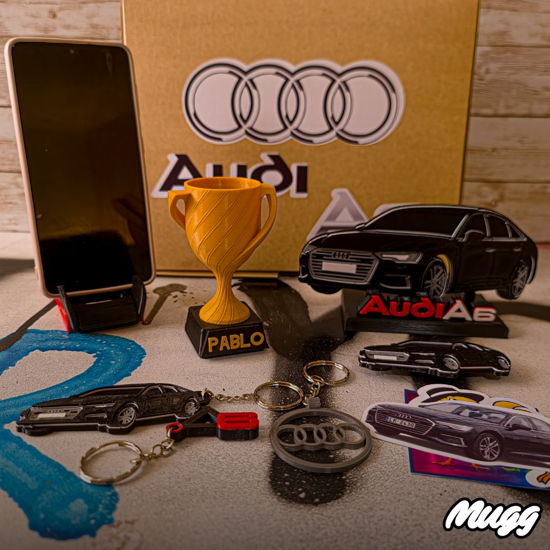 caja personalizada de auto en 3d