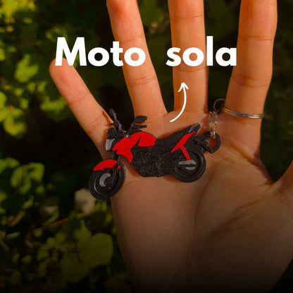 Llavero de Moto personalizada