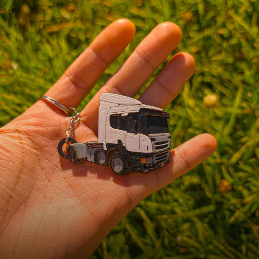Llavero camion personalizado 3d