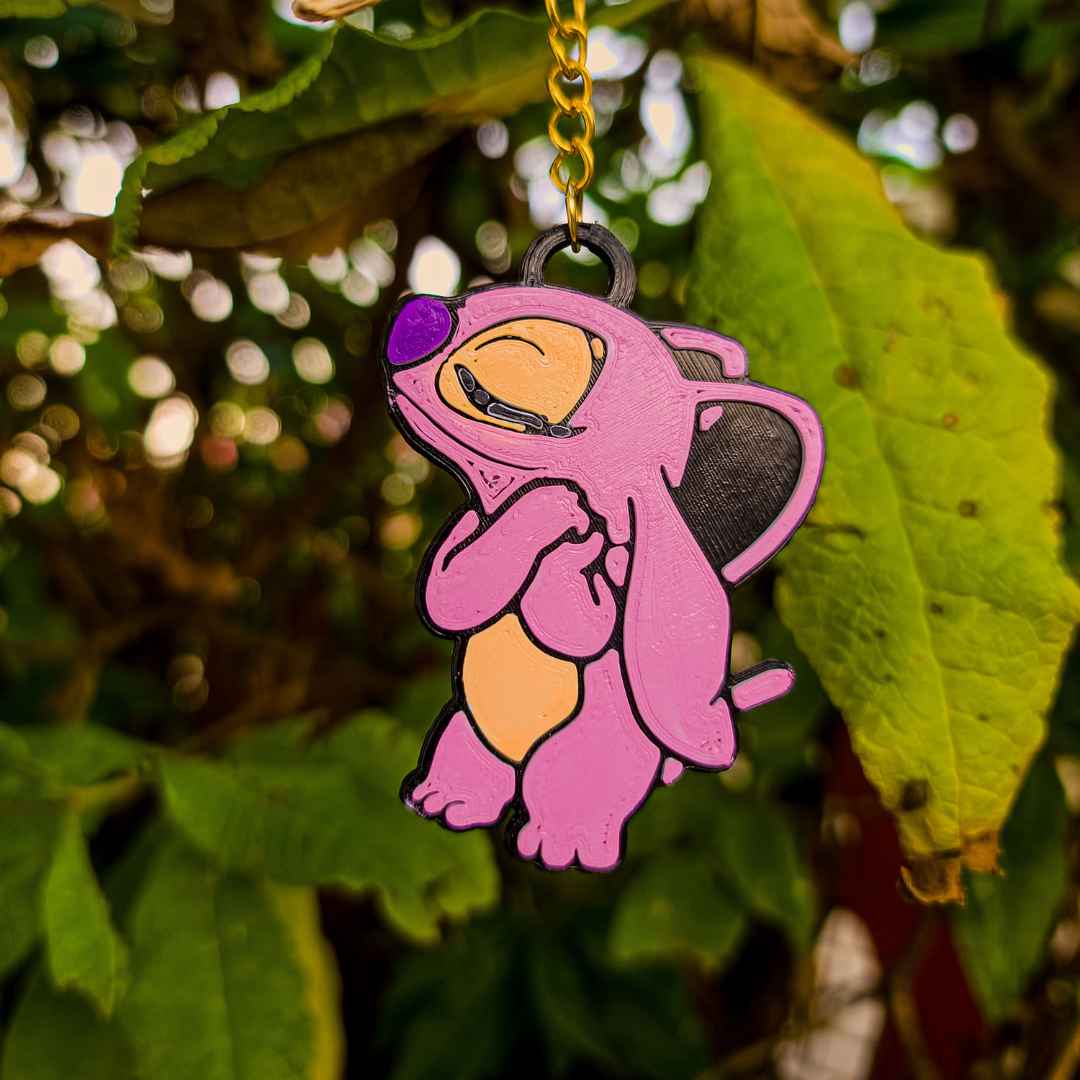 Llavero de Stich (Angel)