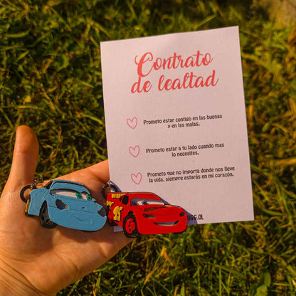 Pack cars enamorados, sally
