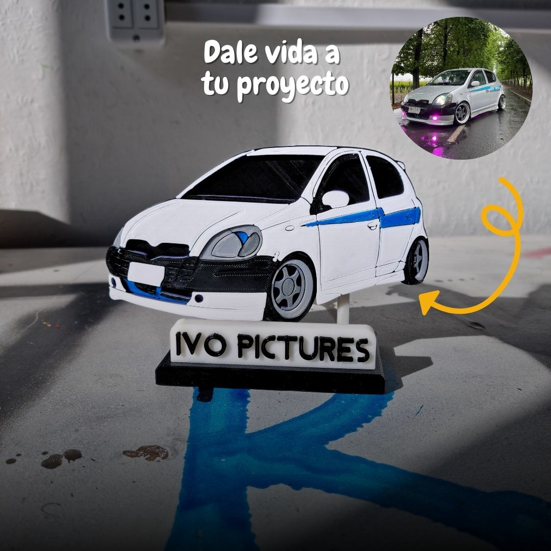 Trofeo de auto Yaris