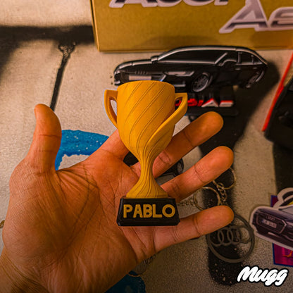 Trofeo personalizado pequeño