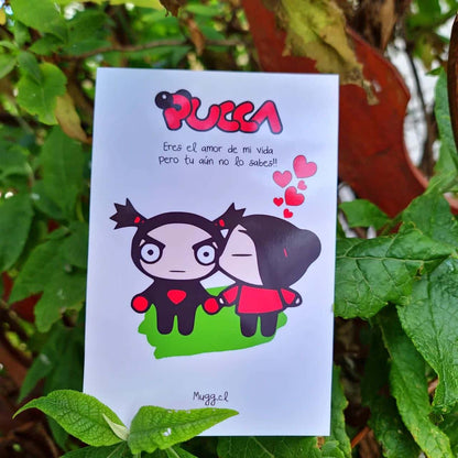 Pack de llaveros de Pucca y Garu - PARA PAREJAS!